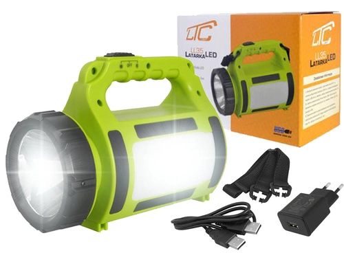 Latarka akumulatorowa 2w1 LTC LED CREE 10W – jasność, której możesz zaufać w każdej sytuacji - recenzja