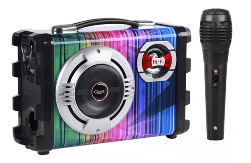 Zabawa i funkcjonalność w jednym: odkryj zestaw głośnikowy Bluetooth Quer RMS 20W z mikrofonem i funkcją karaoke
