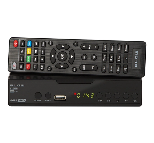 Tuner DVB-T2 BLOW 4625FHD - Nowoczesny dekoder z funkcją TimeShift do telewizji naziemnej - recenzja