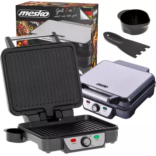 Grill elektryczny Mesko MS 3050 - zdrowsze gotowanie dla całej rodziny bez użycia tłuszczu