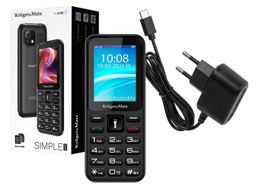 Telefon Kruger&Matz Simple KM0940 4G - prosta obsługa i zaawansowane funkcje dla każdego seniora - recenzja