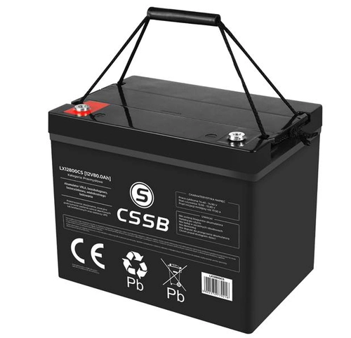 Recenzja Akumulatora żelowego CSSB 12V 80Ah