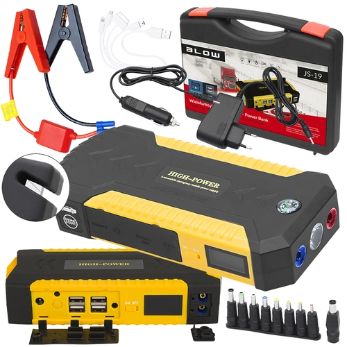 Potężny pomocnik na drodze: recenzja Jump Starter BOOSTER JS-19 – nie tylko do rozruchu - recenzja