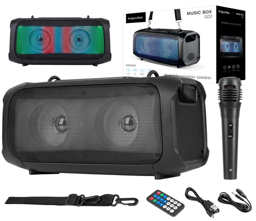 Recenzja głośnika Bluetooth Kruger&Matz Music Box GO! KM0559