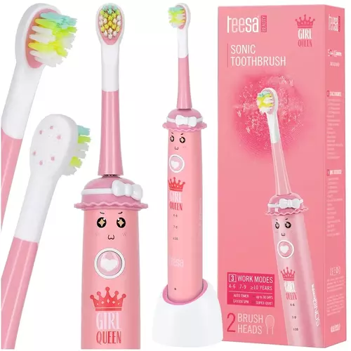 Zadbaj o uśmiech swojego dziecka z soniczna szczoteczka Teesa Sonic Junior Girl – niezastąpiony pomocnik w codziennej higienie