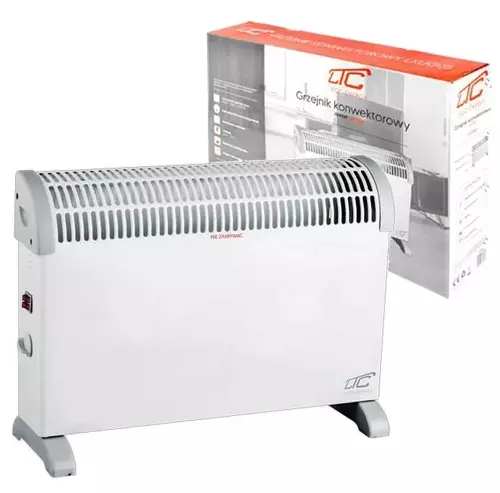 Grzejnik konwektorowy LTC BASIC 2000 W - idealne rozwiązanie dla komfortowego ciepła w Twoim domu