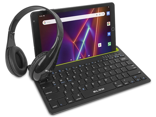 Kompletny zestaw do pracy i nauki: tablet Blow LaserTAB10 z klawiaturą i słuchawkami Bluetooth – mobilność i wydajność w jednym - recenzja