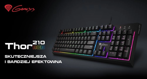 Recenzja klawiatury hybrydowej Genesis THOR 210 RGB NKG-1645