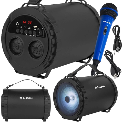 Recenzja głośnika Bluetooth BAZOOKA BLOW BT920 w zestawie z mikrofonem