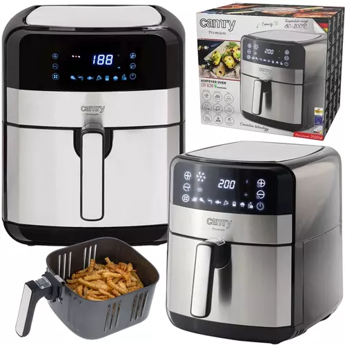 Odkryj zdrowe smaki z frytkownicą beztłuszczową Airfryer Camry CR6311 – Twoja kuchnia w nowoczesnym wydaniu
