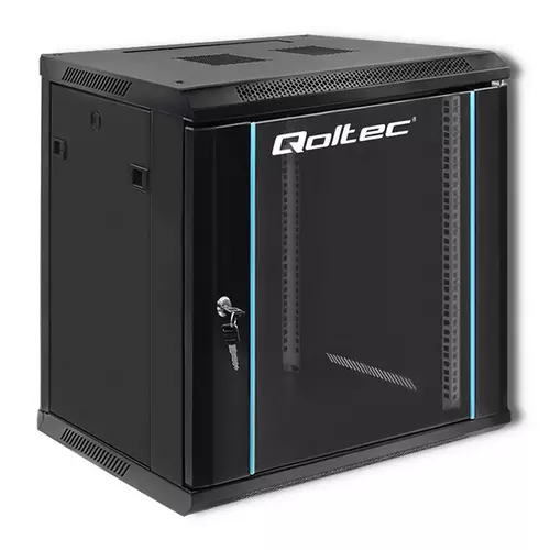 Bezpieczna i praktyczna: szafa instalacyjna RACK Qoltec 19'' 12U – Twoje IT pod kontrolą
