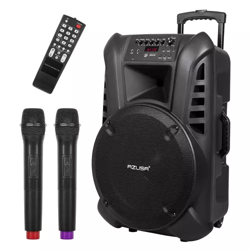 Wszechstronne brzmienie w każdym miejscu: przenośny głośnik kolumnowy Azusa 15" 120W z Bluetooth i funkcjami karaoke