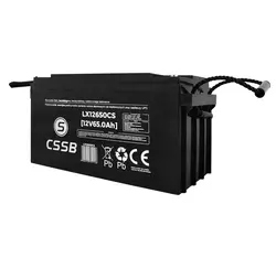 Bezobsługowy akumulator żelowy CSSB 12V 65Ah: niezawodne źródło energii dla twojego sprzętu