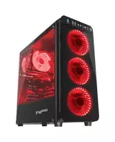 Obudowa Genesis Irid 300 Red Midi Tower – Nowoczesność i styl dla wymagających graczy