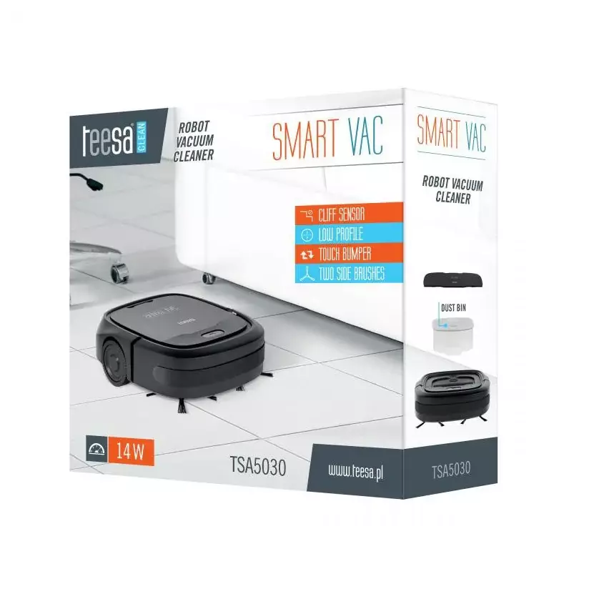 Czysty dom bez wysiłku - odkryj robot sprzątający TEESA SMART VAC (TSA5030)