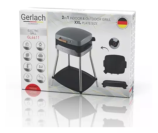 Grill elektryczny Gerlach GL 6611 – wszechstronność i precyzja grillowania na każdą pogodę