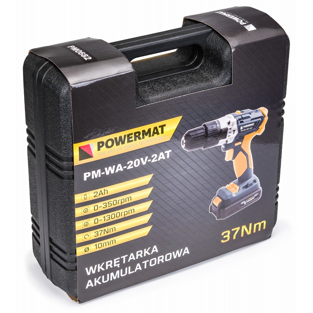 Moc i precyzja w jednym: odkryj wkrętarkę akumulatorową do zadań specjalnych Powermat PM-WA-20V-2AT
