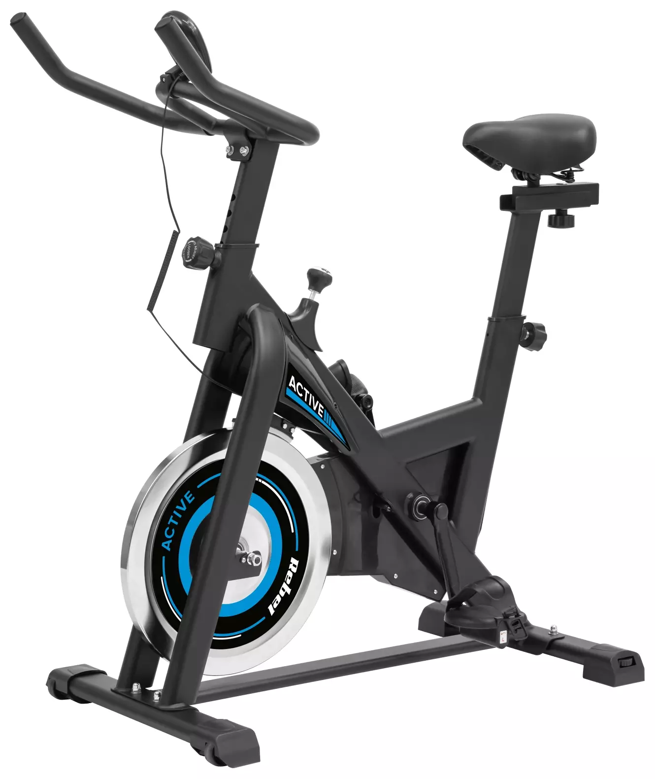 Odkryj nowy wymiar treningu z rowerem spinningowym Rebel Active RBA-1008 – idealnym rozwiązaniem dla Twojego domowego fitness