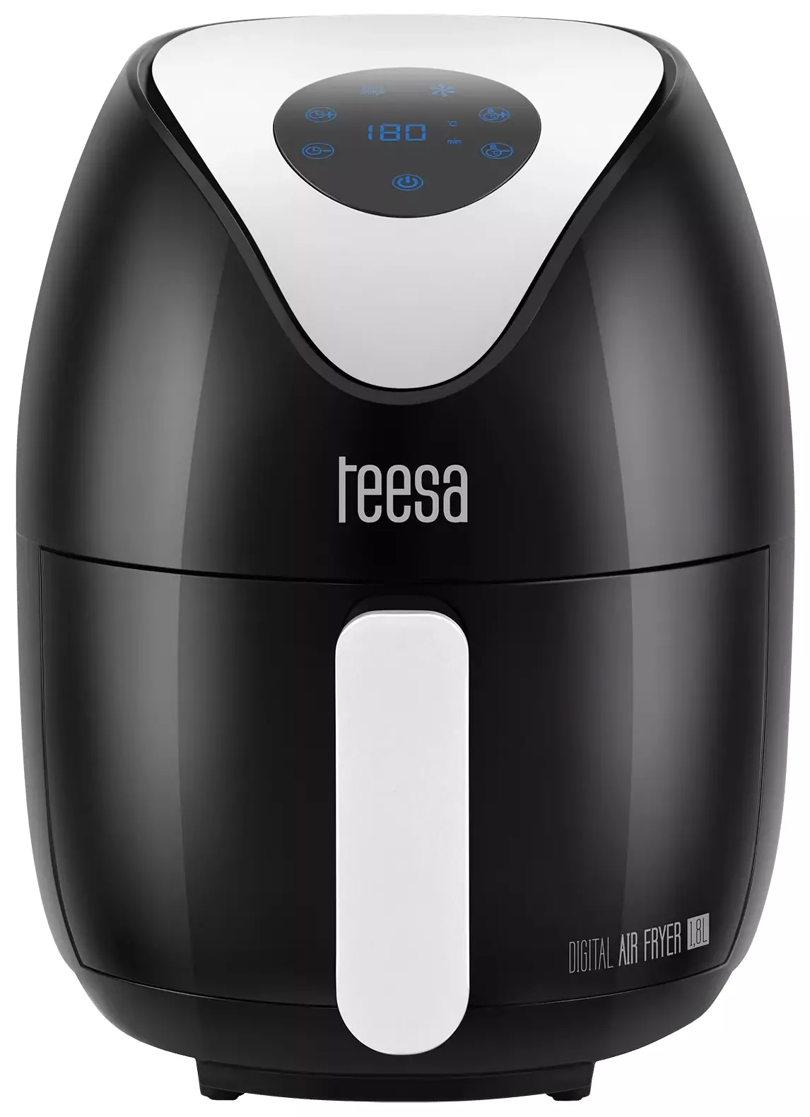 Zdrowe gotowanie bez tłuszczu - odkryj nowoczesną frytkownicę beztłuszczową Teesa Digital Air Fryer 1,8L