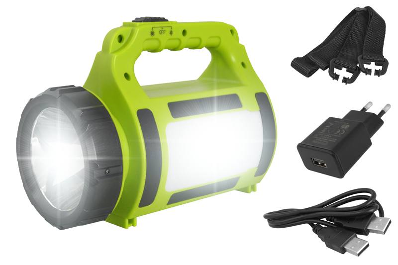Latarka akumulatorowa 2w1 LTC LED CREE 10W – jasność, której możesz zaufać w każdej sytuacji - recenzja