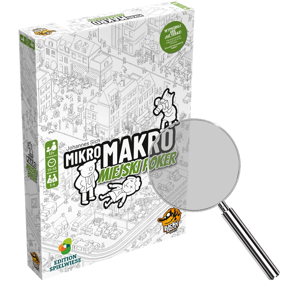 Rozwiąż zagadki miasta pełnego tajemnic z grą planszową MikroMakro: Miejski Poker – idealna zabawa dla detektywów w każdym wieku