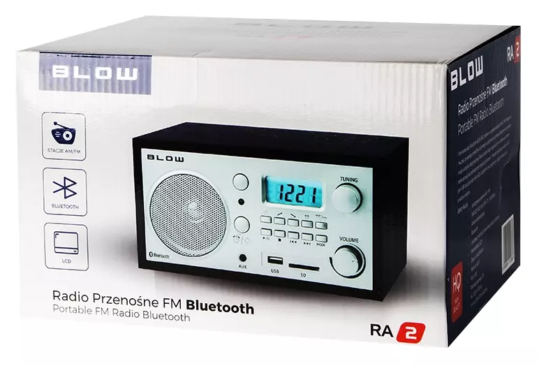 Radio BLOW RA2 - Tradycja spotyka nowoczesność, by tworzyć najwyższej jakości dźwięk