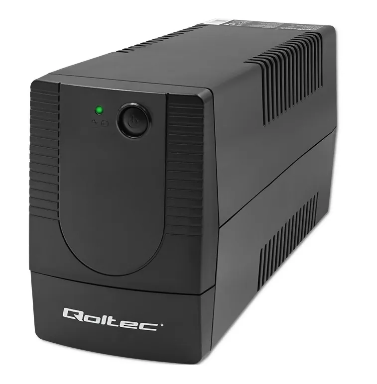 Gwarancja nieprzerwanej pracy i bezpieczeństwa: UPS Qoltec Monolith 650VA 360W – Twój strażnik energii