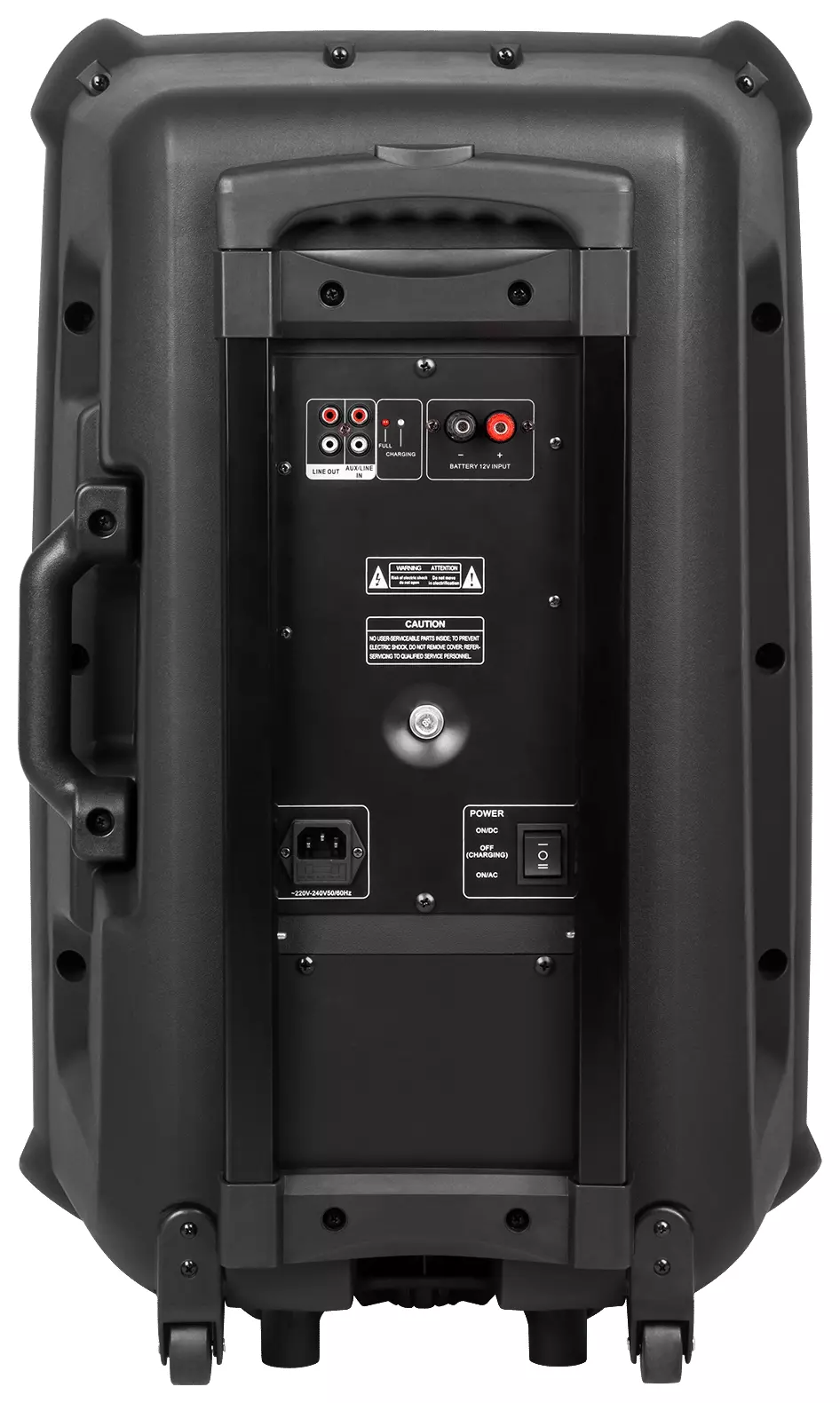 Wszechstronne brzmienie w każdym miejscu: przenośny głośnik kolumnowy Azusa 15" 120W z Bluetooth i funkcjami karaoke