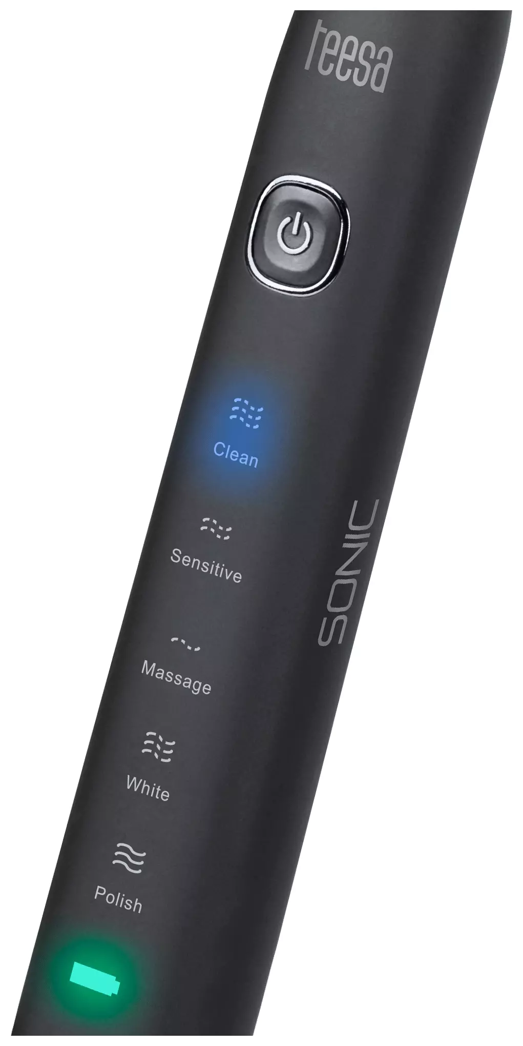 Szczoteczka soniczna Teesa Sonic Black – odkryj nową jakość czyszczenia z 31 000 ruchów na minutę