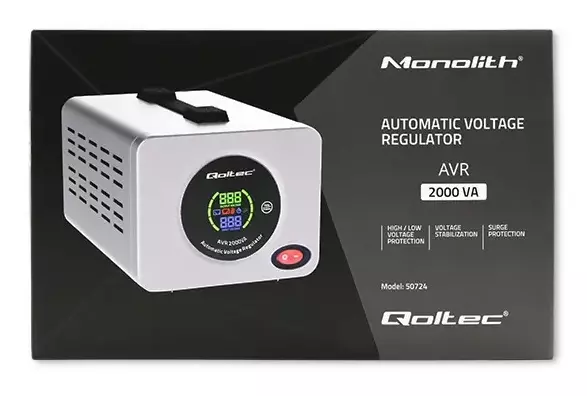Twoje urządzenia zawsze bezpieczne – Recenzja automatycznego stabilizatora napięcia Qoltec AVR 2000VA 1600W