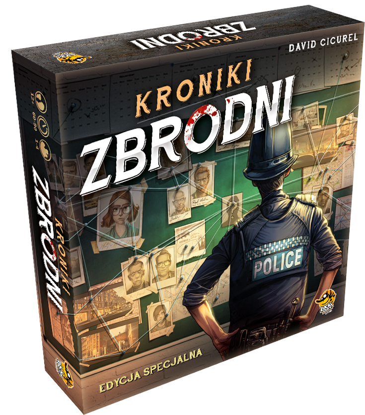 Rozwiąż zagadki kryminalne z nowoczesną technologią w grze planszowej Kroniki Zbrodni: Edycja Specjalna