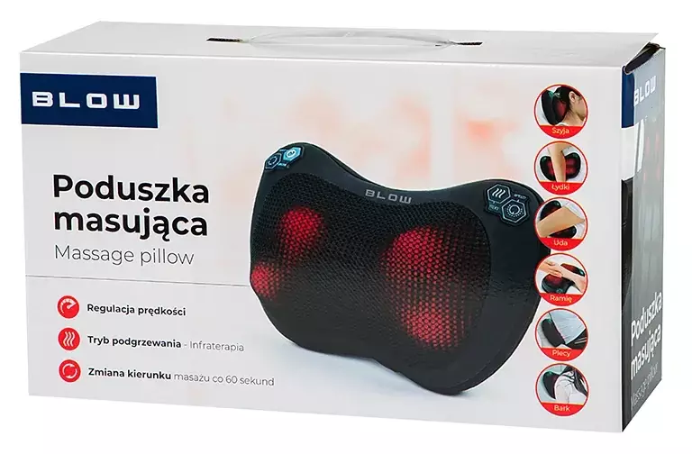 Poduszka masująca BLOW - twoje remedium na ból i napięcie gdziekolwiek jesteś