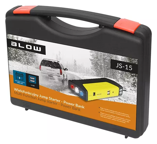 Niezawodny jump starter BOOSTER JS-15 – ratunek w nagłej potrzebie i wielofunkcyjny power bank w jednym