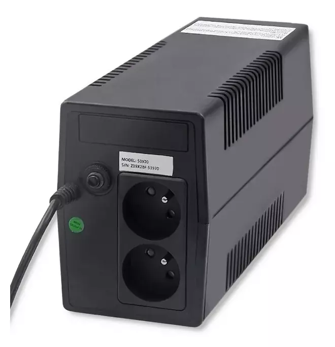 Nieprzerwana praca i pełne bezpieczeństwo – UPS Qoltec Monolith 850VA 480W, strażnik Twojego komputera
