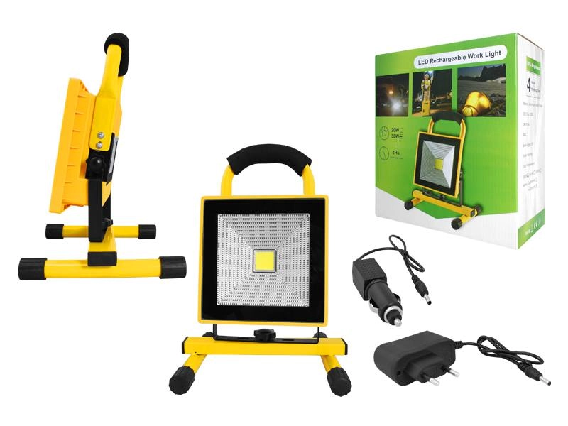 Światło, które nie zawodzi - przenośna lampa robocza LED LTC 30W z odpornością IP44