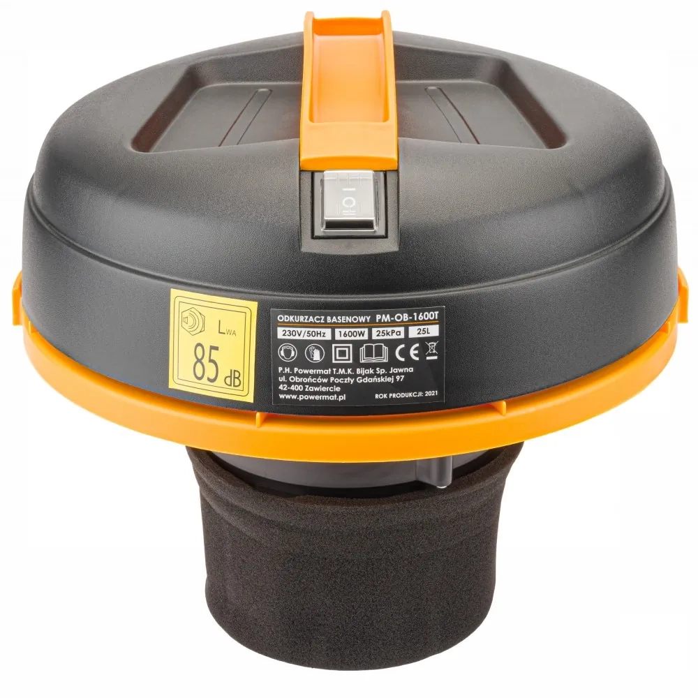 Odkurzacz basenowy Powermat PM-OB-1600T - perfekcyjna czystość bez wysiłku