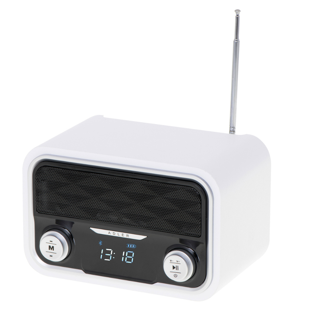 Radio Bluetooth Adler AD 1185: Elegancja i nowoczesność w jednym, odkryj wolność słuchania