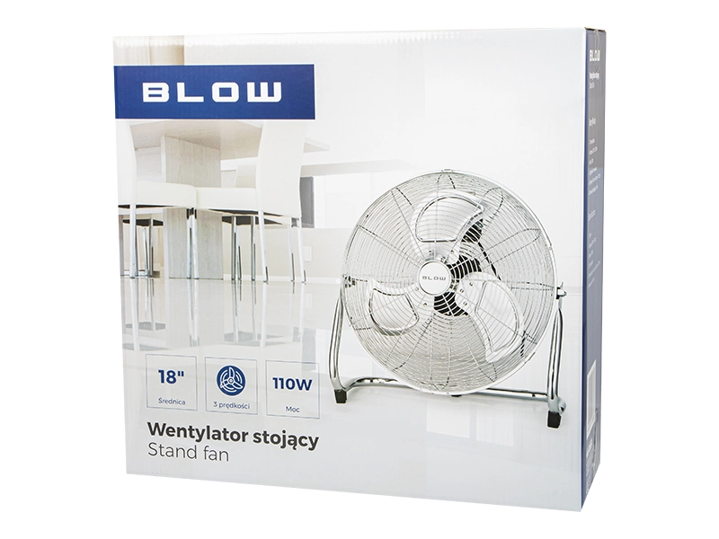 Odmień swoje lato z cyrkulatorem BLOW 18'' 200W – wydajność i elegancja w jednym