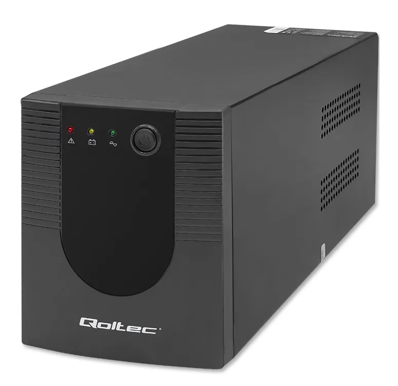 Niezawodny zasilacz awaryjny UPS Qoltec Monolith 2000VA - niezmienny strażnik Twoich danych i sprzętu