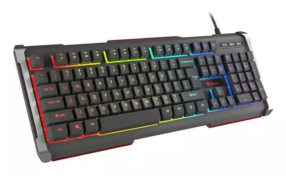 Odkryj przewagę w grze z klawiaturą Genesis RHOD 400 RGB ALU – niezawodność i styl dla prawdziwych graczy