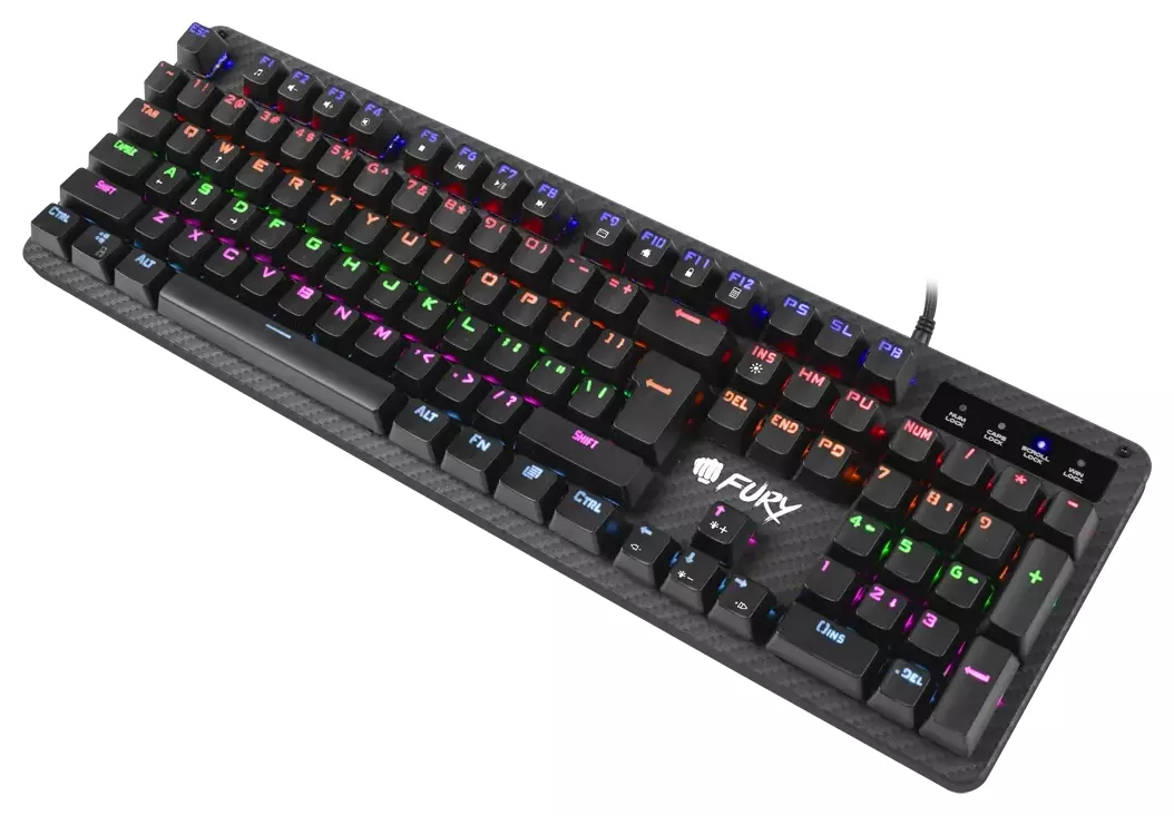 Wygrywaj każdą grę z klawiaturą gamingową FURY TORNADO US – Twoim kluczem do przewagi w świecie eSportu