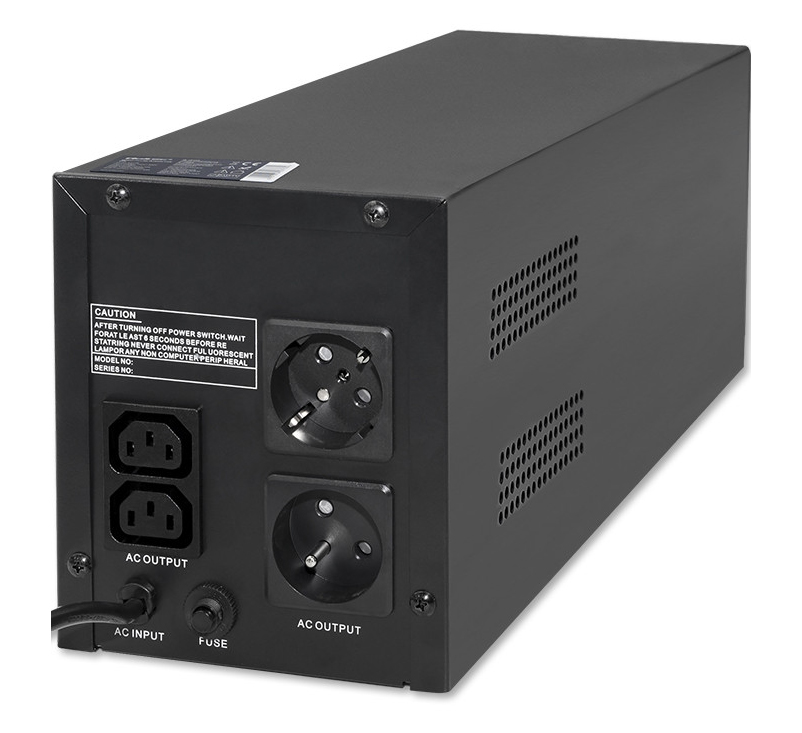 Zasilacz awaryjny UPS Qoltec Monolith 1200VA 720W – pewność i ochrona w każdej sytuacji awaryjnej