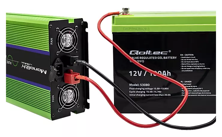 Przetwornica Qoltec Monolith LCD – niezawodna energia, gdziekolwiek jesteś