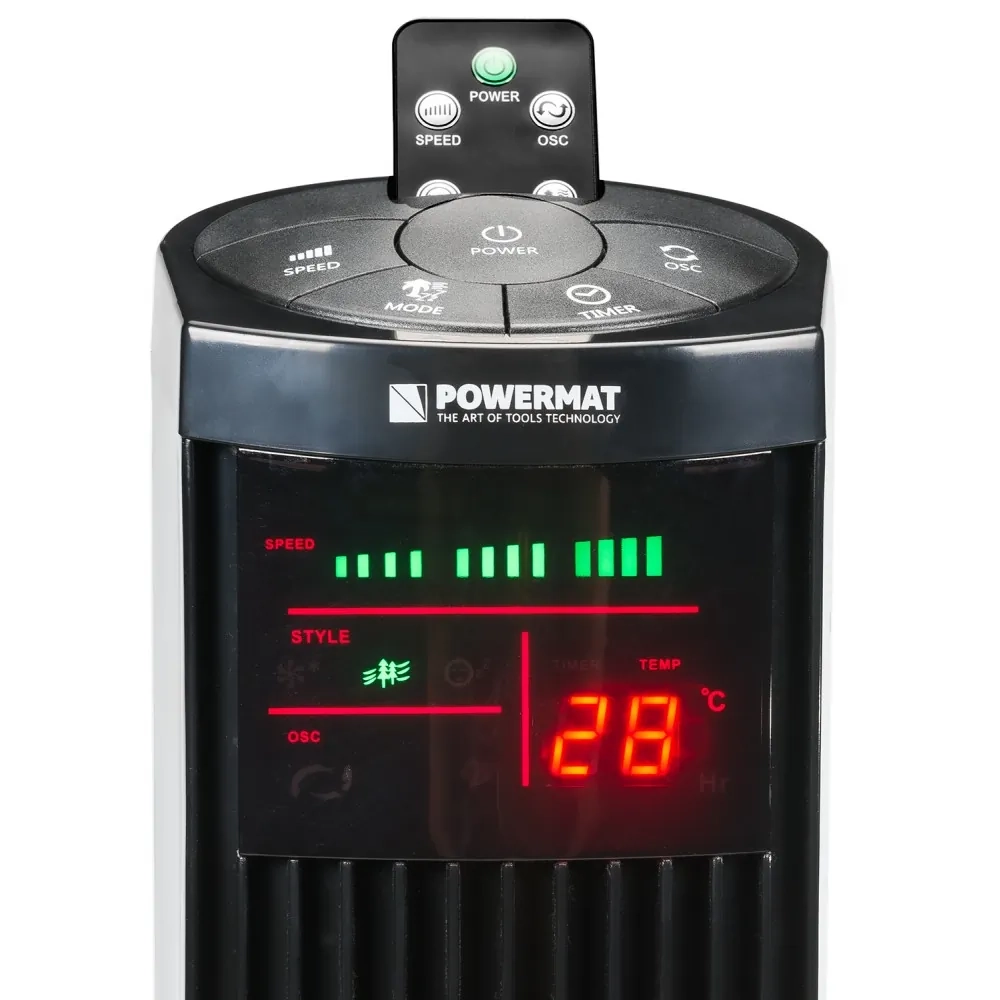 Wentylator Powermat Onyx Tower-120: idealny sposób na ochłodę w upalne dni