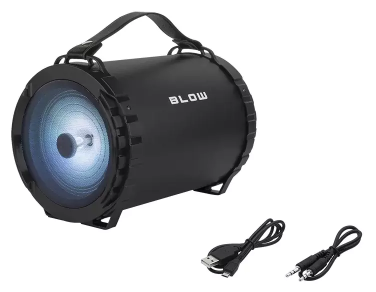 Niezawodny kompan każdej imprezy – głośnik Bluetooth BAZOOKA BLOW BT920 o solidnej mocy i funkcjonalności
