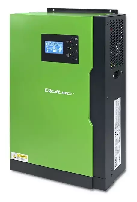 Hybrydowy inwerter solarny Qoltec Off-Grid 3,5kW: niezawodne źródło energii do Twojego domu