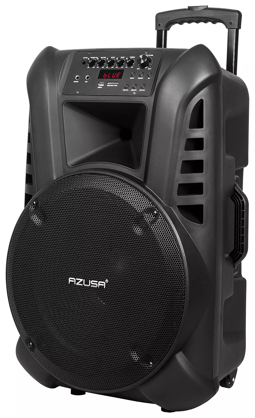 Wszechstronne brzmienie w każdym miejscu: przenośny głośnik kolumnowy Azusa 15" 120W z Bluetooth i funkcjami karaoke