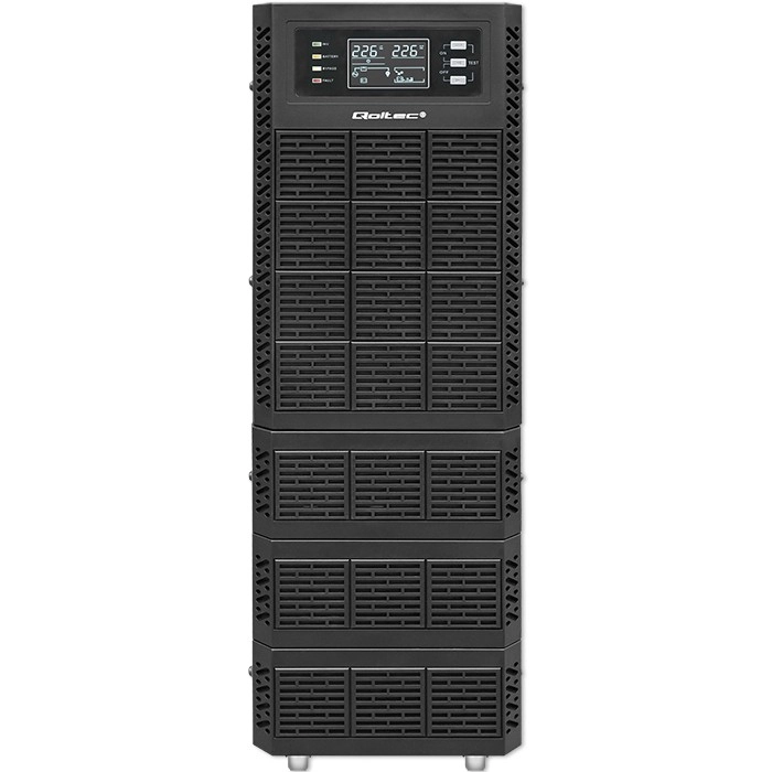 Stabilność i moc w każdej sytuacji: poznaj zasilacz UPS Qoltec Power Factor 1.0 6kVA 6000W