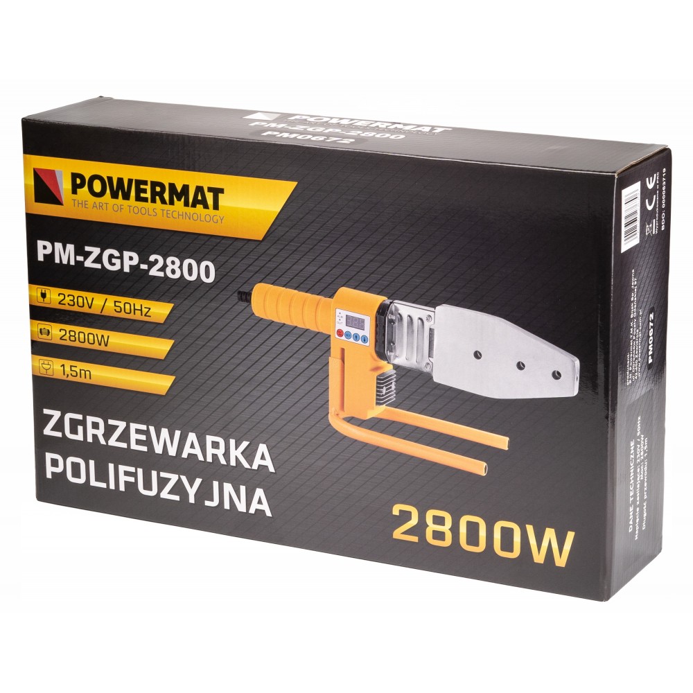 Zgrzewarka polifuzyjna Powermat PM-ZGP-2800 - precyzja i trwałość połączeń dla profesjonalistów - recenzja