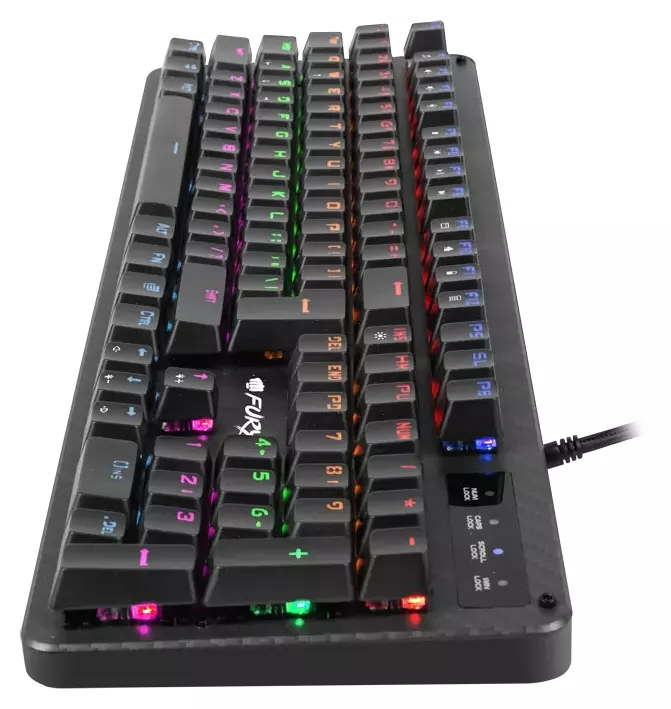Wygrywaj każdą grę z klawiaturą gamingową FURY TORNADO US – Twoim kluczem do przewagi w świecie eSportu